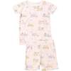BIKES PINK SHORT LOUNGE WEAR SET, Pink - Mixed Apparel Set - 1 - thumbnail