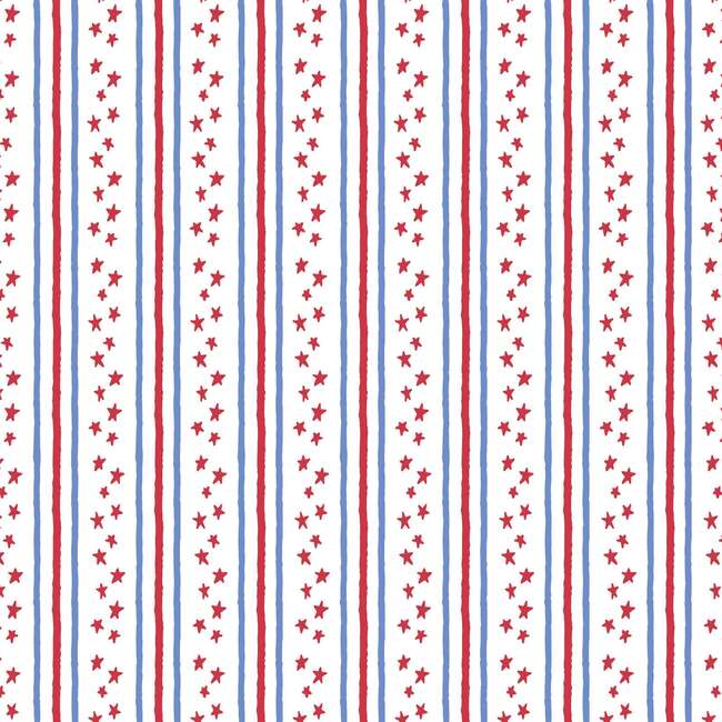 Sadie Girls' Dress, Stars and Stripes - Dresses - 2
