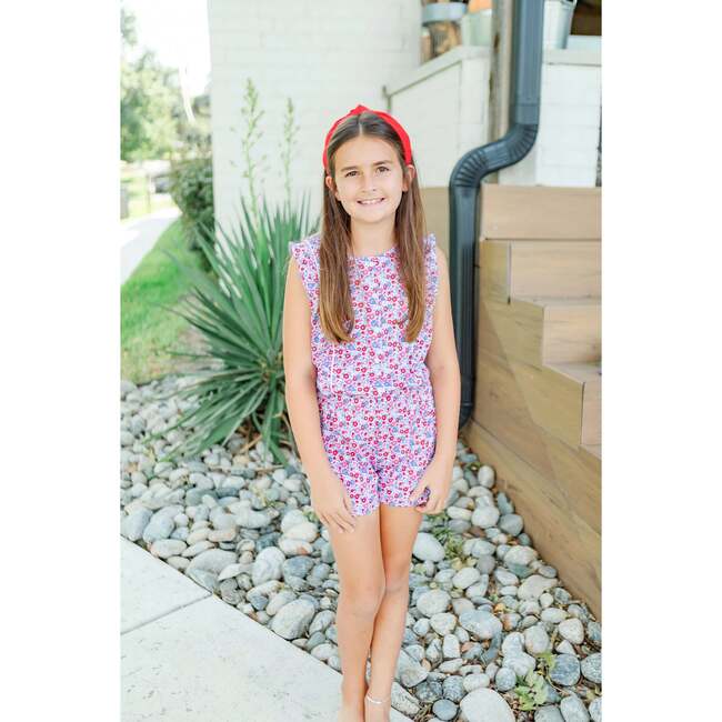 Lola Girls' Romper, Freedom Floral - Rompers - 3