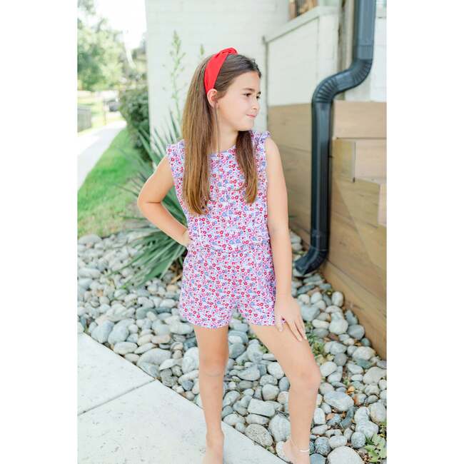 Lola Girls' Romper, Freedom Floral - Rompers - 4