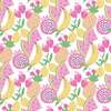 Emery Girls' Short Set, Tropical Fruit - Mixed Apparel Set - 2