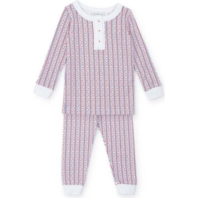 Alden Girls' Pajama Pant Set, Stars and Stripes