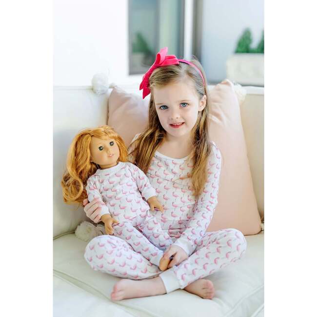 Ava Girls' Pajama Pant Set, Fabulous Flamingos - Pajamas - 4