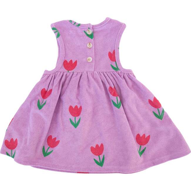 Tulip Print Tank Dress, Orchid - Dresses - 2