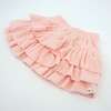 Terry Asymetric Layered Skirt, Pale Pink - Skirts - 3