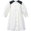 Mia dress , ivory/black - Dresses - 1 - thumbnail