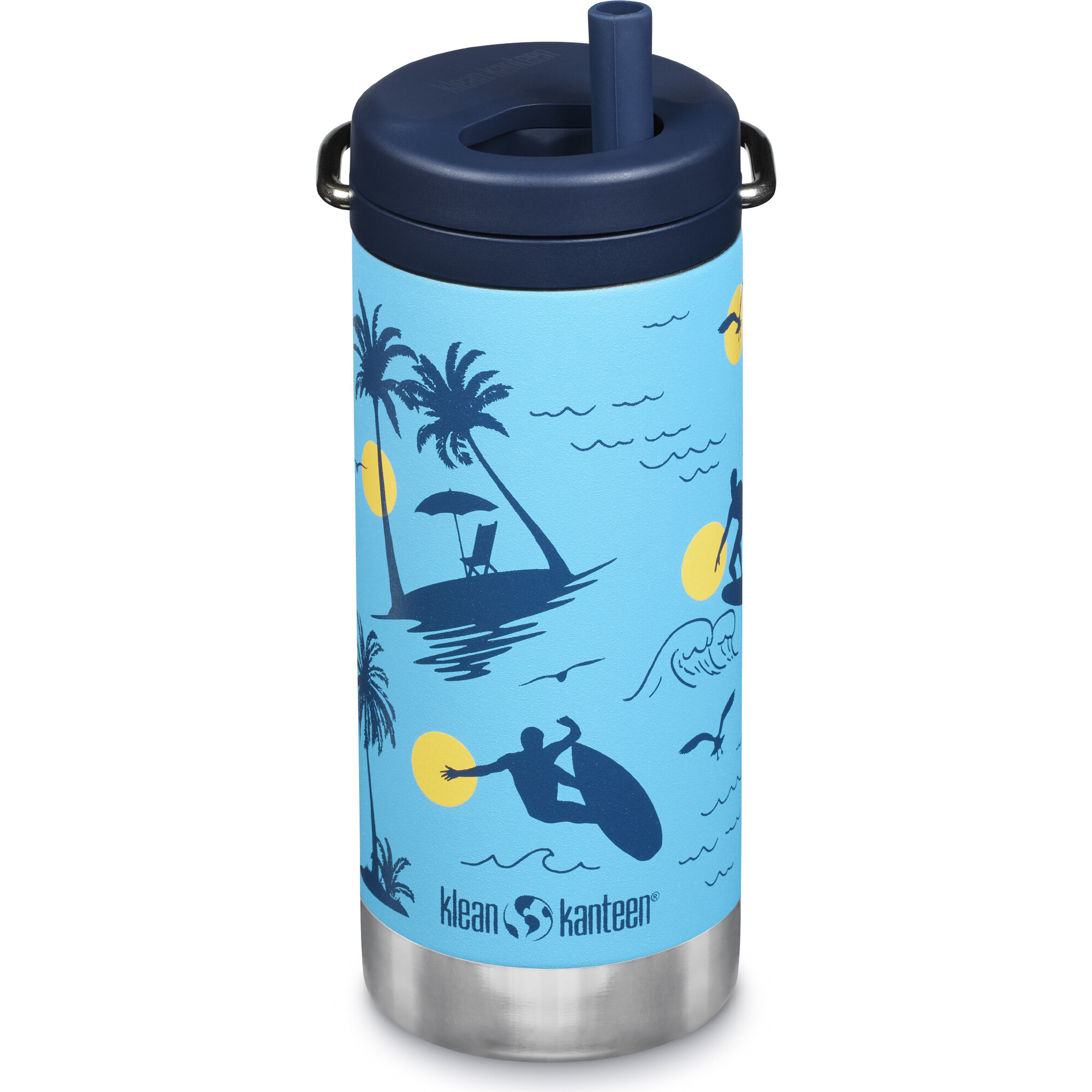 TKWide 12 oz Bottle With Twist Cap, Surfer - Water Bottles - 1