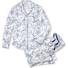 Women's Pajama Set, Timeless Toile - Pajamas - 1 - thumbnail