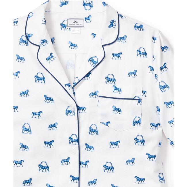 Women's Pajama Set, Equestrian - Pajamas - 2