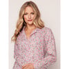 Women's Pajama Set, Fleurs de Rose - Pajamas - 4