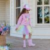 Hip Hop Patch L/S Sweatshirt, Lt Pink - Sweatshirts - 4
