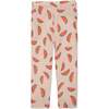 Watermelon Slices Linen Kid Pants, Pink - Pants - 1 - thumbnail