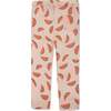 Watermelon Slices Linen Kid Pants, Pink - Pants - 2