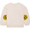 Recycled Cotton Lion Kid Sweatshirt, Natural - Sweatshirts - 2