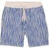 Recycled Cotton Kid Shorts, Natural - Shorts - 1 - thumbnail