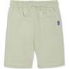 Recycled Cotton Kid Shorts, Green - Shorts - 2