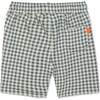 Recycled Cotton Gingham Kid Shorts, Natural - Shorts - 2