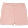 Recycled Cotton Cropped Girl Shorts, Pink - Shorts - 2