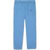 Linen Kid Pants, Blue - Pants - 2