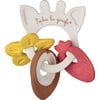 Fragrance Medallions 2-In-1 Rattle & Teething Ring, Multicolors - Teethers - 1 - thumbnail