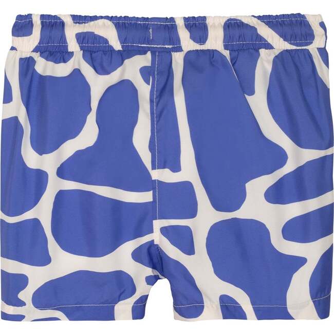 Seaqual Recycled Polyester Spotted Giraffe Baby Swim Trunks, Natural - Swim Trunks - 2