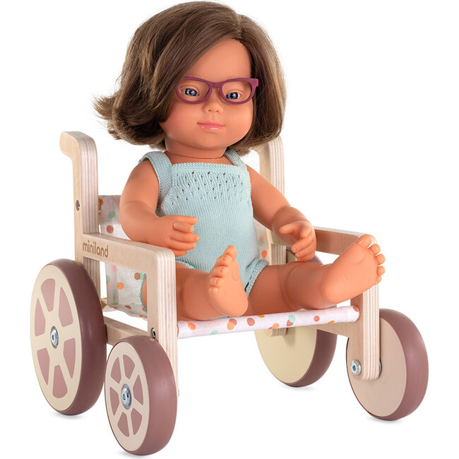 Weelchair for Dolls up to 15'' inch - Doll Accessories - 2
