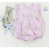 Baby Girls Leila Bubble, Lavender Lambs - Onesies - 5