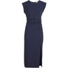 Women's Sleeveless Cody Dress, Navy - Dresses - 1 - thumbnail