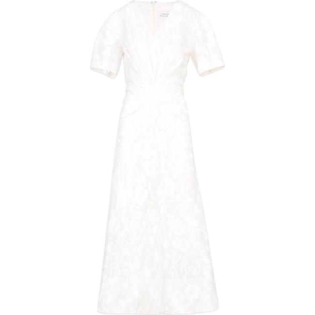 Women's Doris Dress, Cream/White