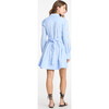 Women's Maddy Embroidered Dress, Oxford Blue - Dresses - 5