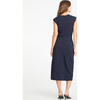 Women's Sleeveless Cody Dress, Navy - Dresses - 5