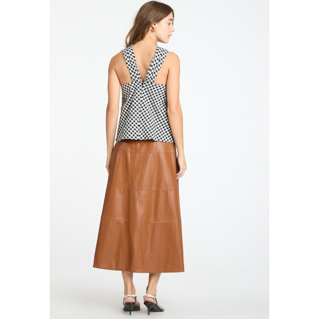 Women's Freya Top, Black/Cream - Blouses - 4