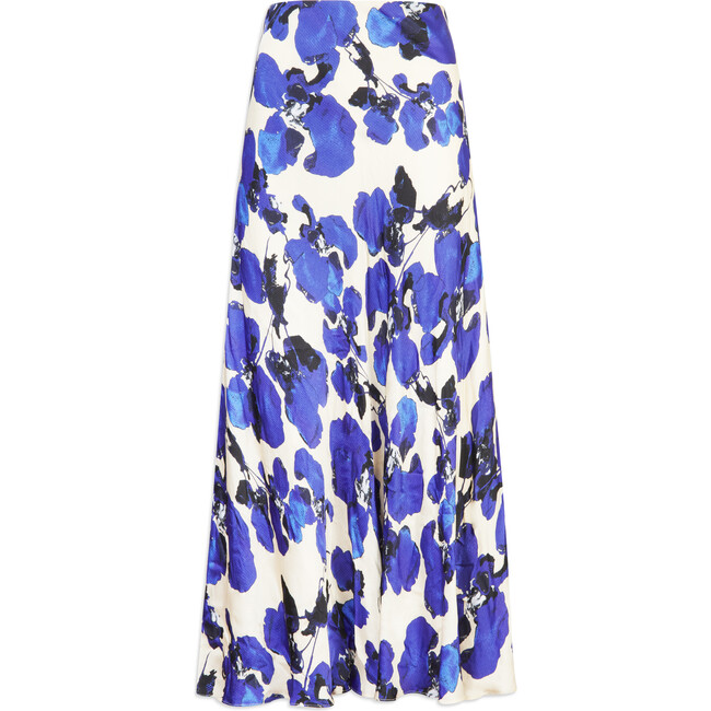 Women's Beth Skirt, Blue Cream Multi