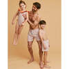 Swim Trunks, Orange Floral - Swim Trunks - 7