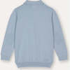 Polo Sweater, Pale Blue - Sweaters - 6