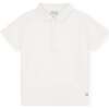 Polo Shirt, White - Polo Shirts - 1 - thumbnail