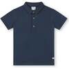 Polo Shirt, Dark Denim - Polo Shirts - 1 - thumbnail