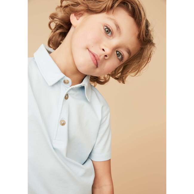 Polo Shirt, Light Blue - Polo Shirts - 2