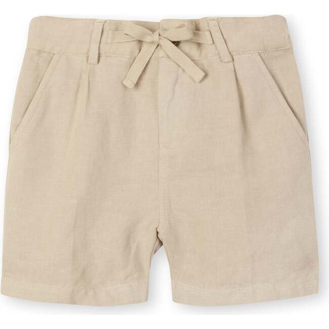 Linen Cotton Shorts, Sand