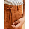 Linen Cotton Shorts, Rust - Shorts - 6