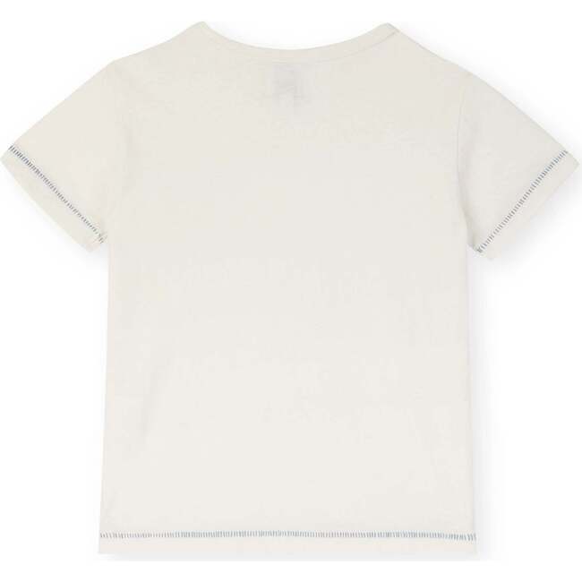 Linen Cotton T-Shirt, Off White - T-Shirts - 6