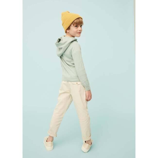 Hoodie, Pale Green - Sweaters - 5