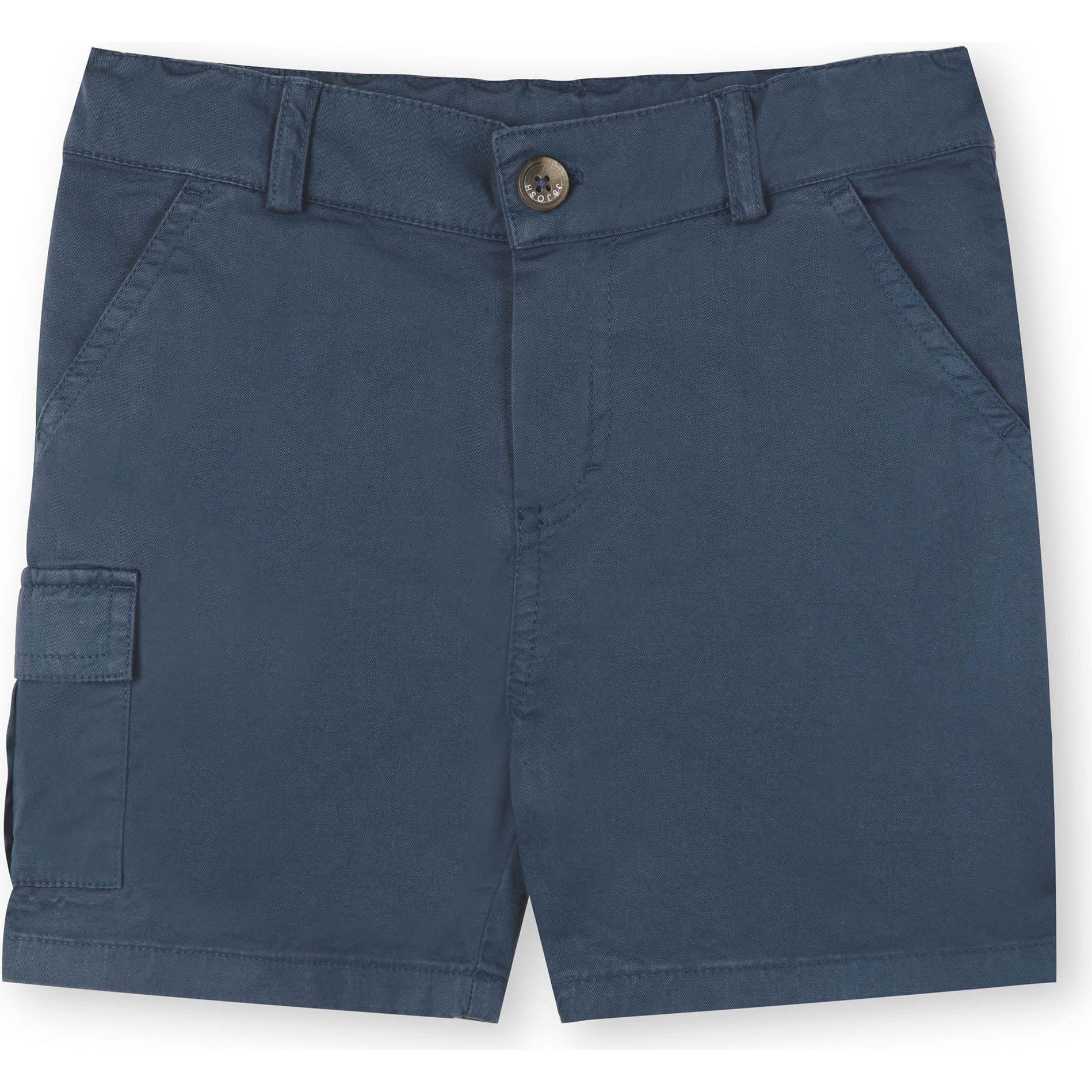 Cargo Shorts, Dark Denim - Shorts - 1