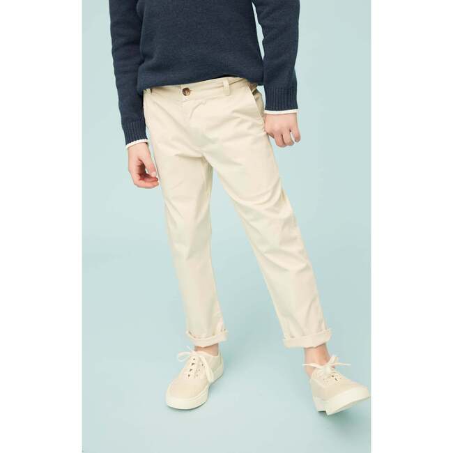 Chino Trousers, Beige - Pants - 2