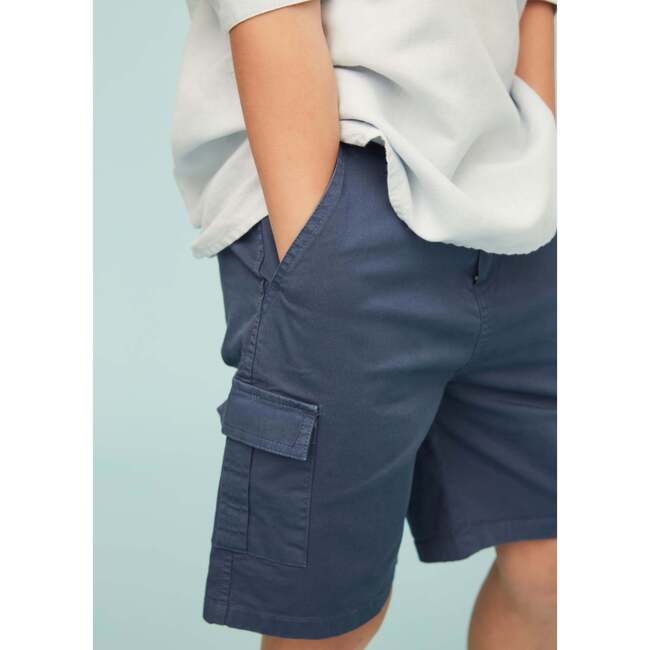 Cargo Shorts, Dark Denim - Shorts - 5