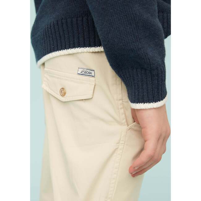 Chino Trousers, Beige - Pants - 3