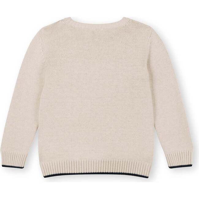 Crew Neck, Beige - Sweaters - 5