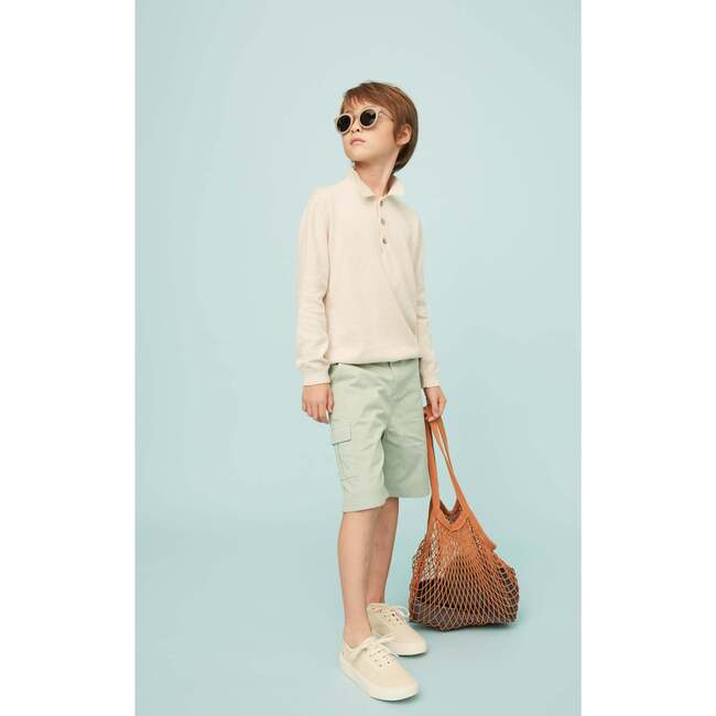 Cargo Shorts, Gray Green - Shorts - 4