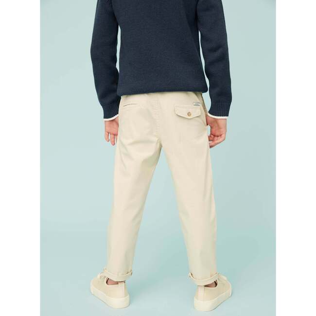 Chino Trousers, Beige - Pants - 4