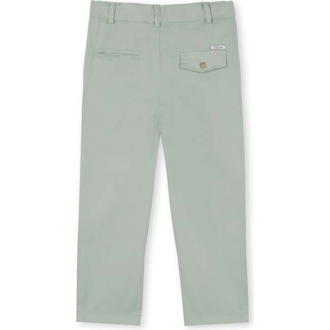 Chino Trousers, Gray Green - Pants - 7